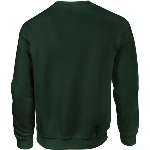 Gildan DryBlend Adult Set-In Crew Neck Sweatshirt (13 Colours) / White - Picture 4 of 4